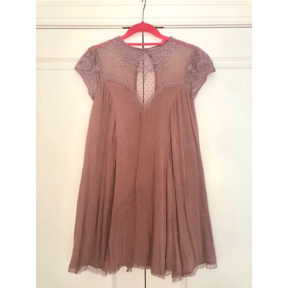 Urban Outfitters Trapeze Dress Light Purple - Picture 4 of 7